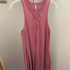 Z Supply Lace up Dress